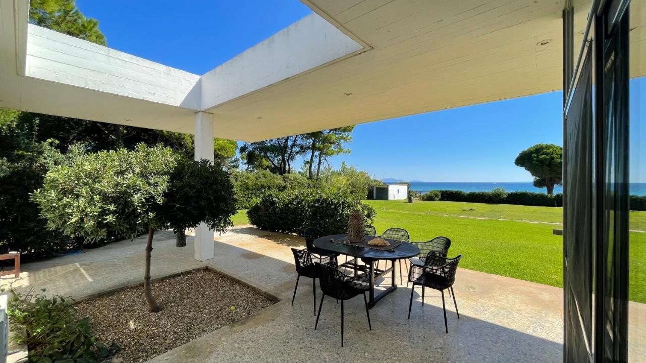 Beachfront Villa Hoopoe Schinias, Marathon 외부 사진
