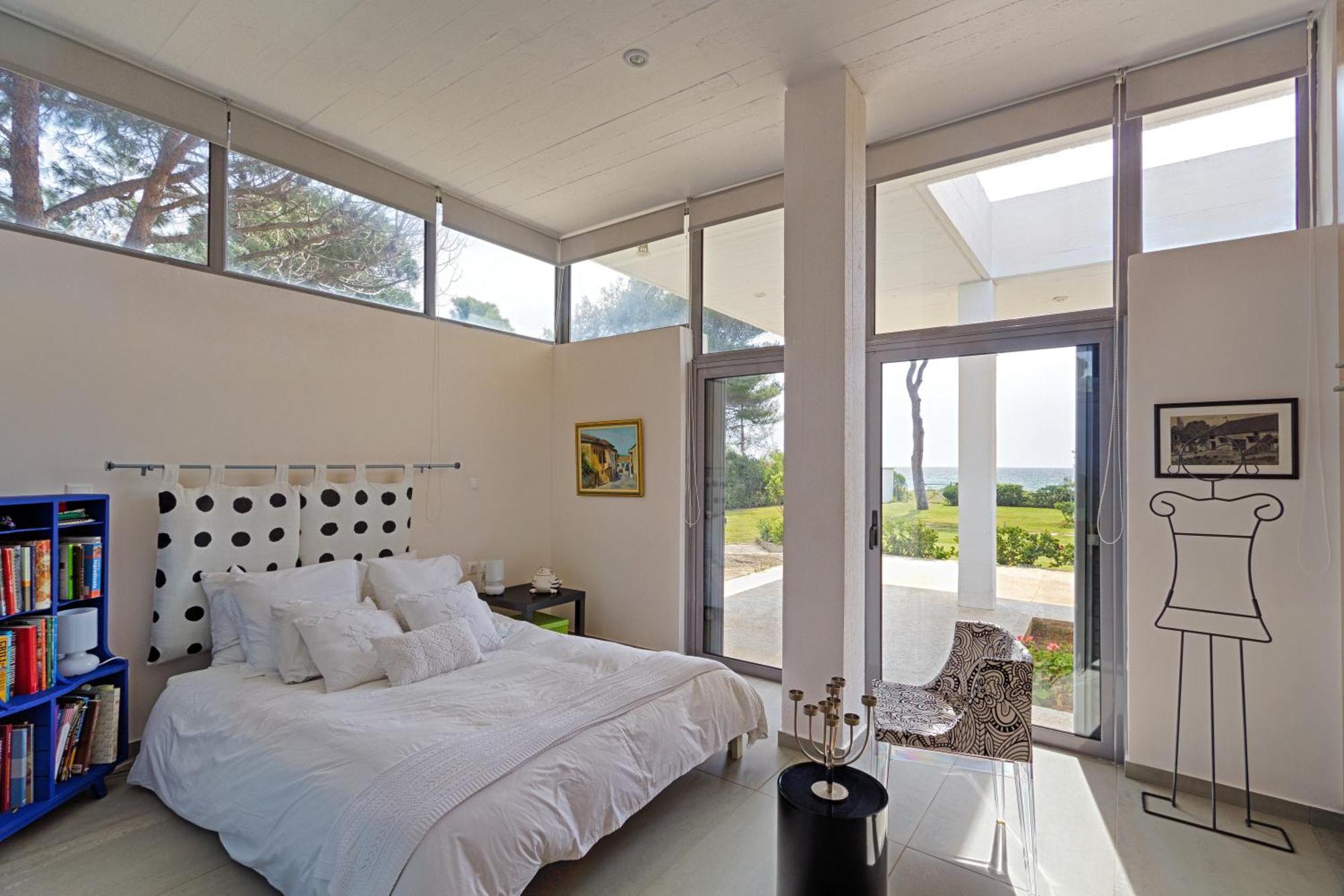 Beachfront Villa Hoopoe Schinias, Marathon 외부 사진